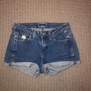 Vintage wrangler denim shorts